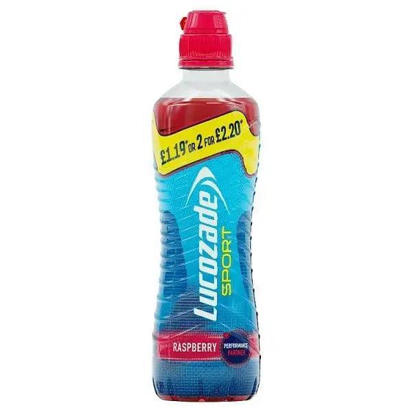 Lucozade Sport Raspberry PMP 500ml (Case of 12) - Honesty Sales