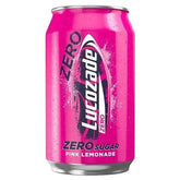 Lucozade Zero Pink Lemonade 330ml (Case of 24) - Honesty Sales