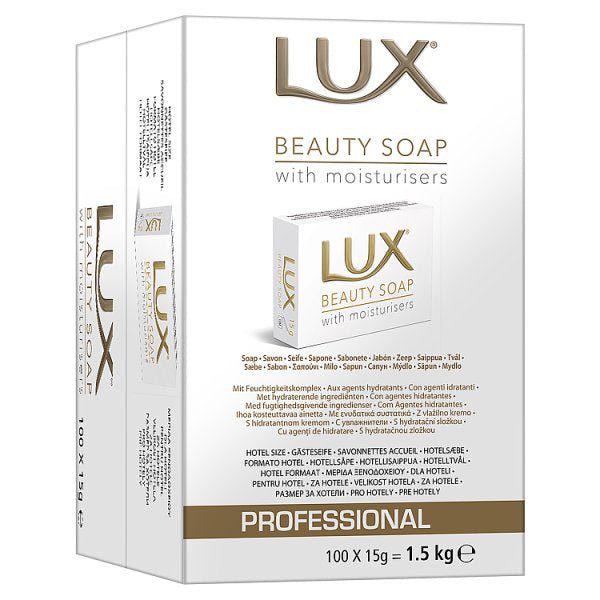 Lux Beauty Soap 100 X 15g (1 x 100x15g) - Honesty Sales
