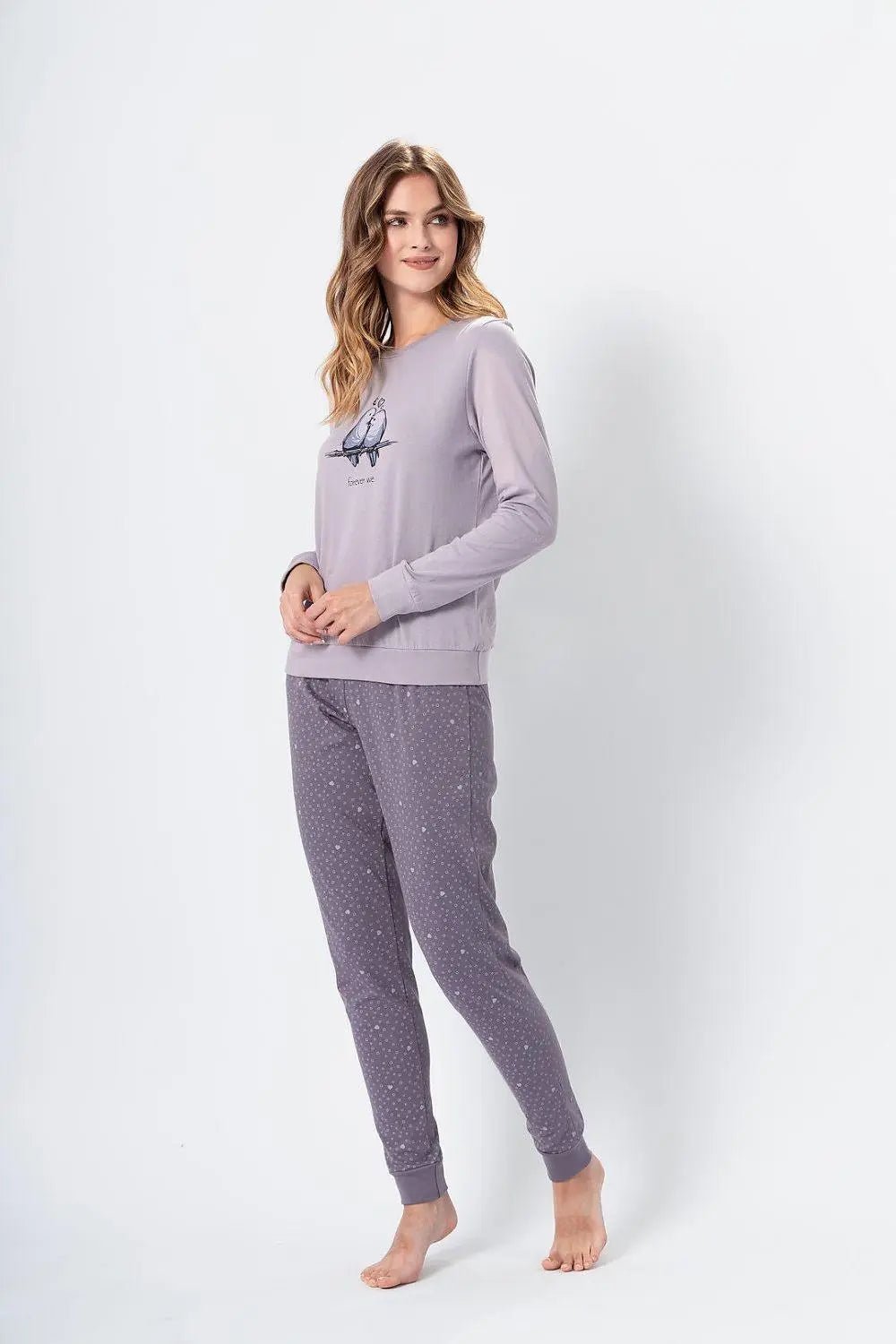 M-Max airy fabric blouse and long pants womens pajama - Honesty Sales