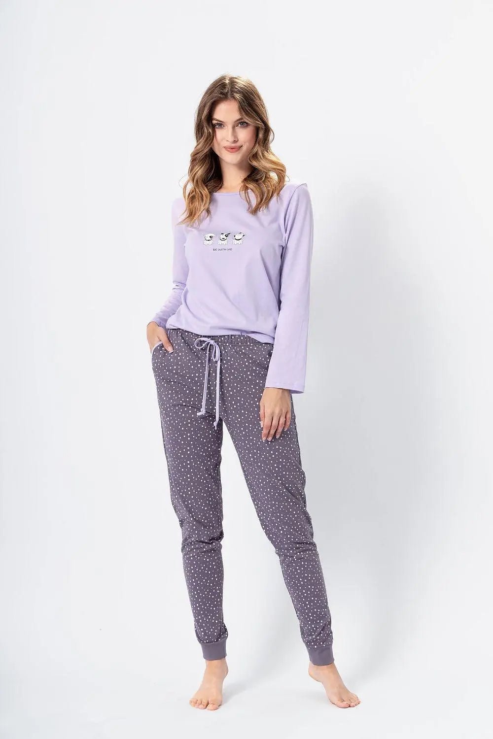 M-Max beautiful color pants and blouse womens pajamas - Honesty Sales