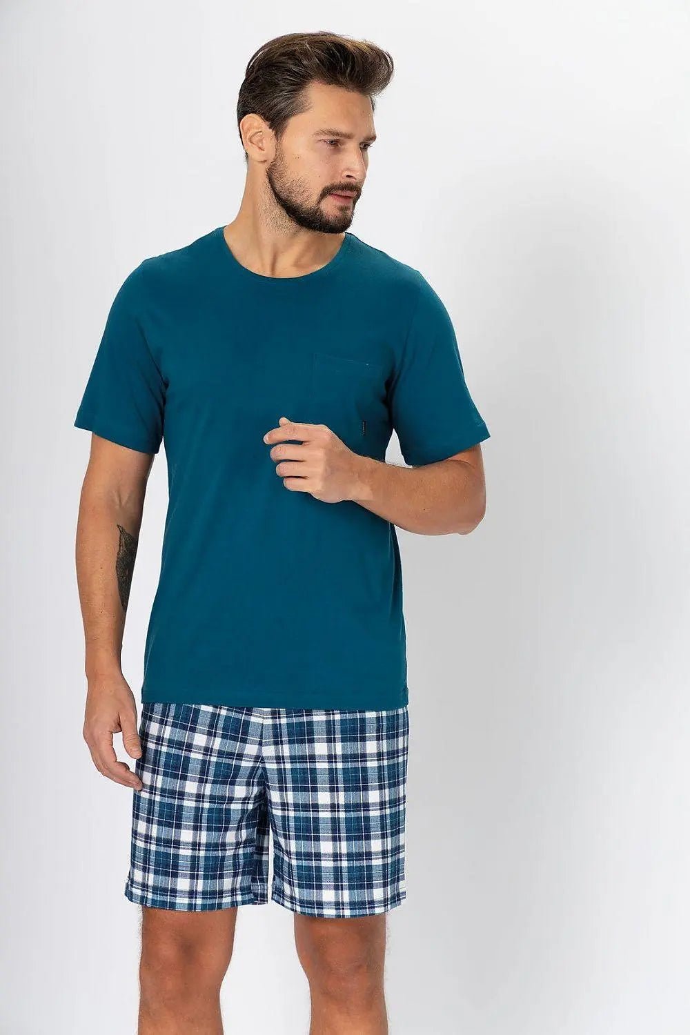 M-Max high quality cotton knit fabric men's pajamas - Honesty Sales