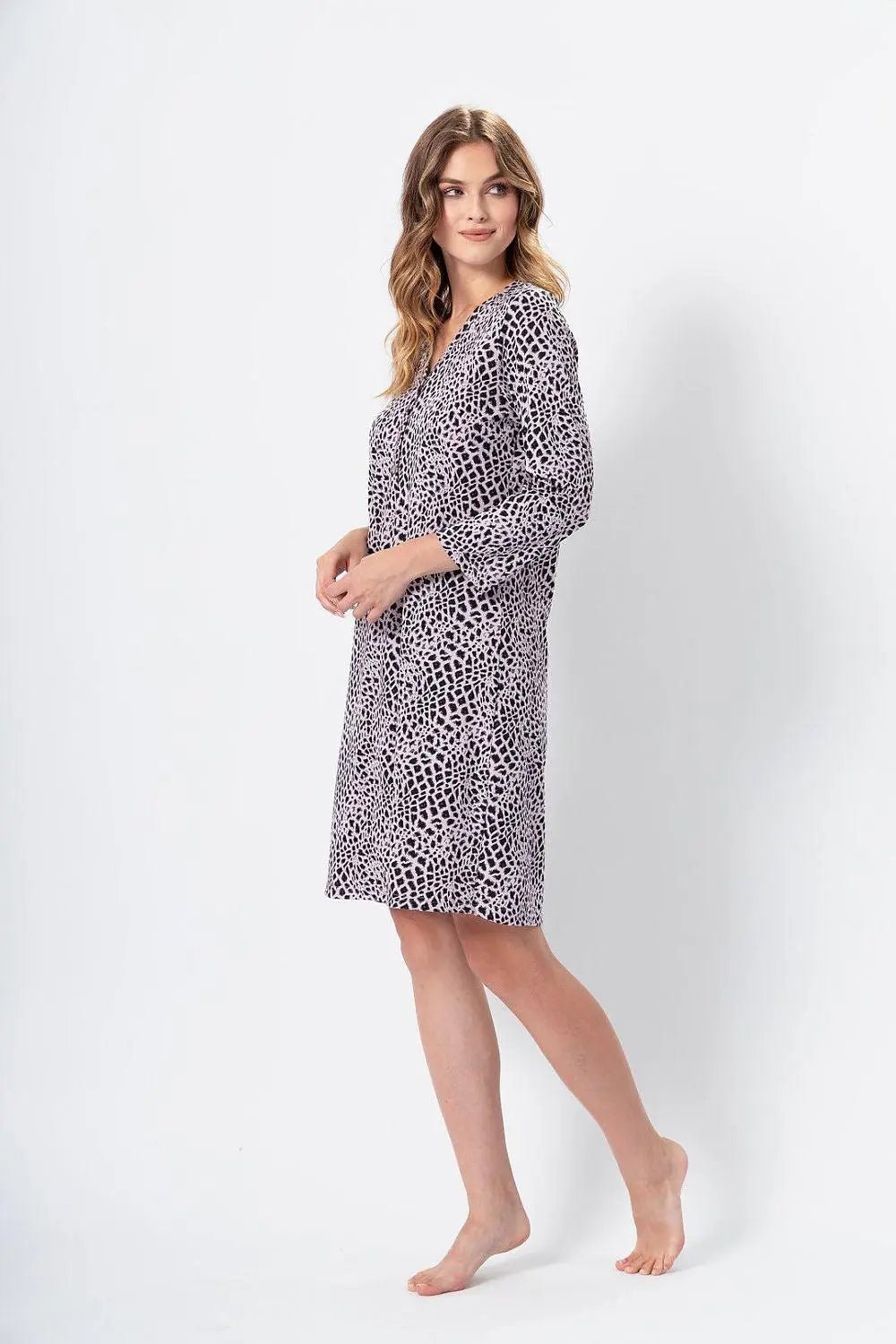 M-Max leopard pattern womens shirt - Honesty Sales