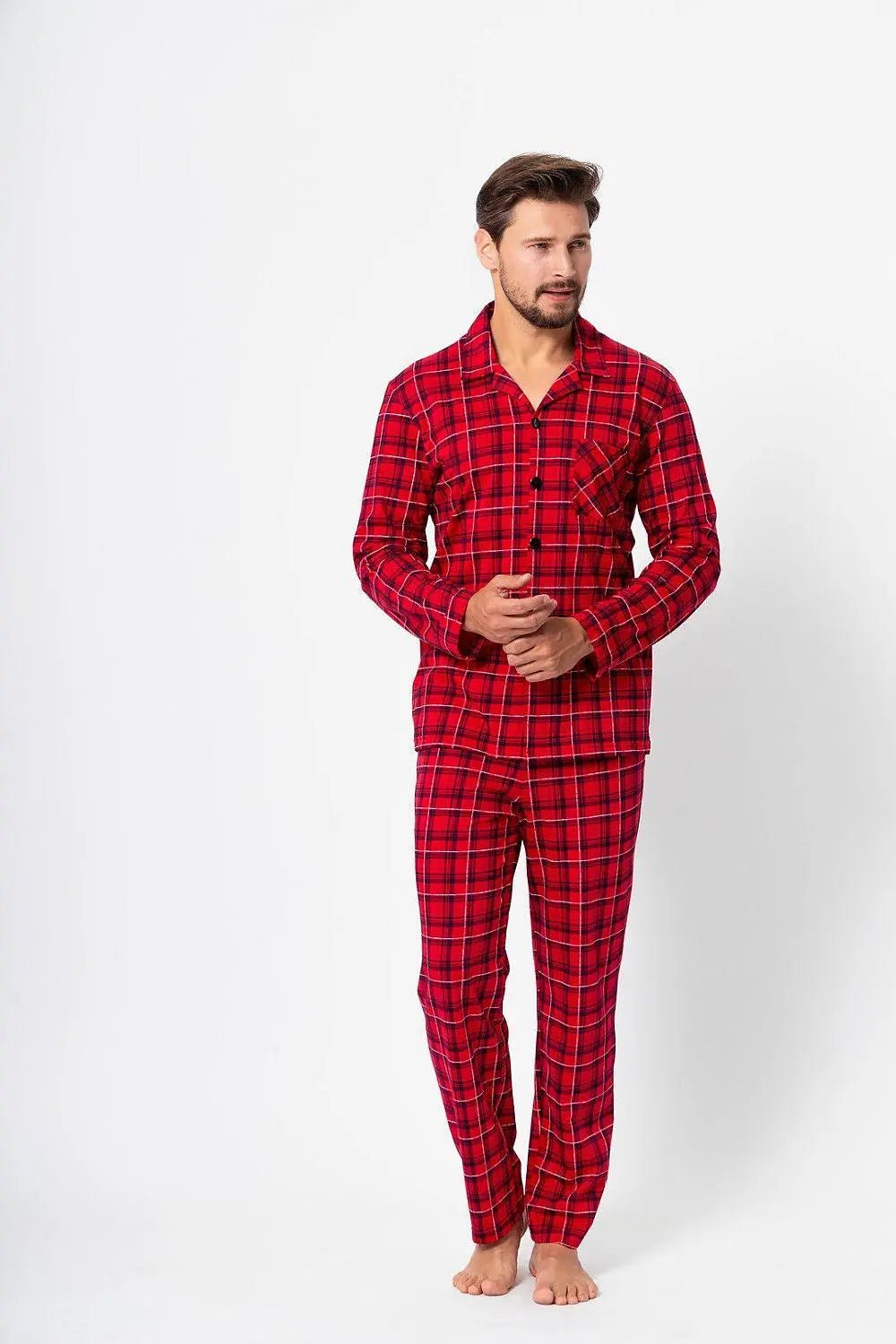 M-Max red color men's pajamas - Honesty Sales
