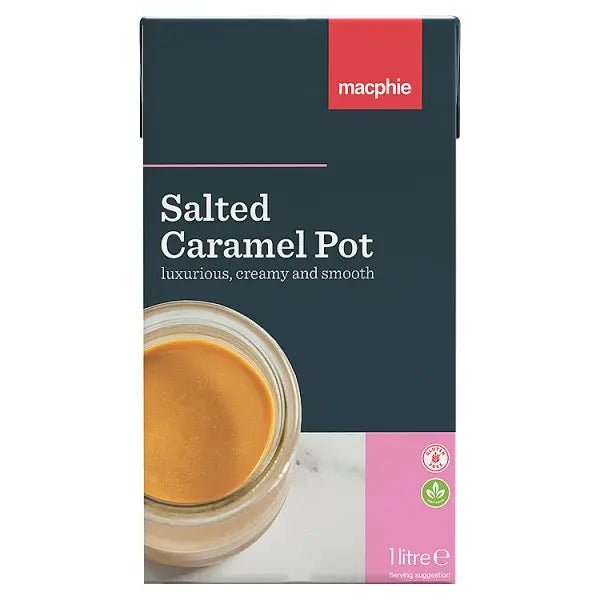 Macphie Salted Caramel Pot 1 litre - Honesty Sales