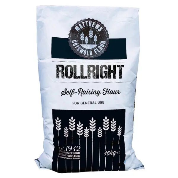 Matthews Cotswold Flour Rollright Self Raising 16kg - Honesty Sales