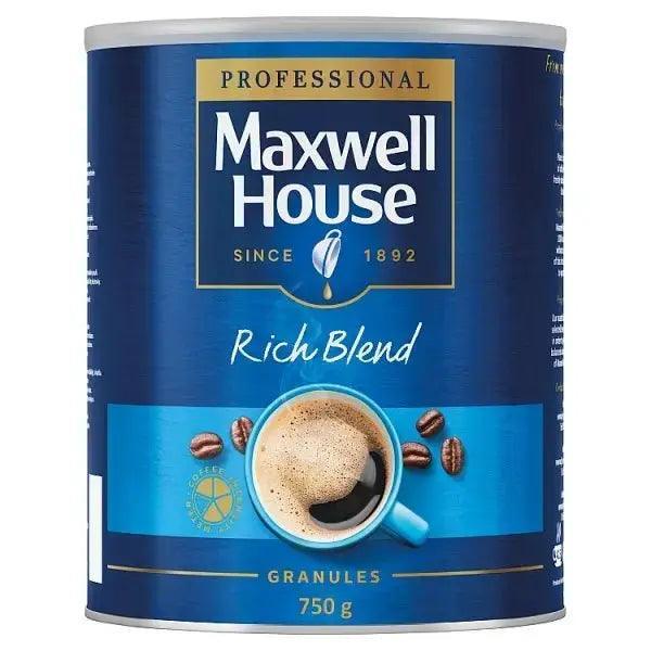 Maxwell House Rich Instant Coffee Tin 750g - Honesty Sales