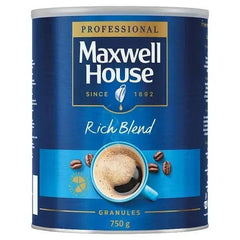 Maxwell House Rich Instant Coffee Tin 750g - Honesty Sales