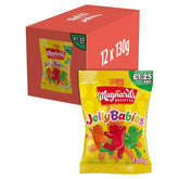 Maynards Bassetts Jelly Babies Sweets Bag 130g (Case of 12) - Honesty Sales