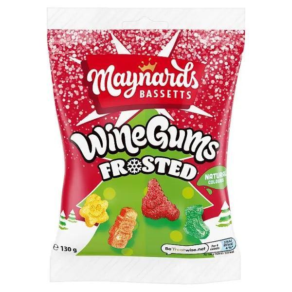 Maynards Bassetts Wine Gums Frosted 130g (Case of 12) - Honesty Sales