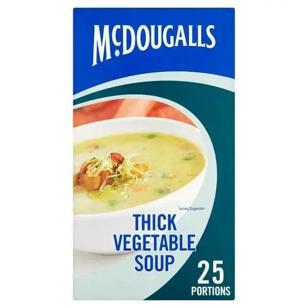 McDougalls Thick Vegetable Soup 25 Portions 276g - Honesty Sales