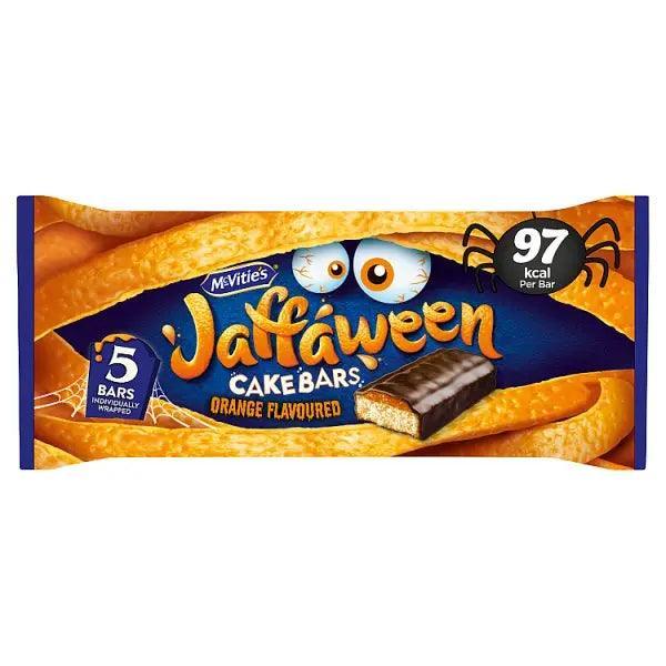 McVitie's Jaffaween Orange Cake Bar Multipack 5 x 24.4g, 122g (Case of 12) - Honesty Sales