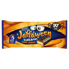 McVitie's Jaffaween Orange Cake Bar Multipack 5 x 24.4g, 122g (Case of 12) - Honesty Sales