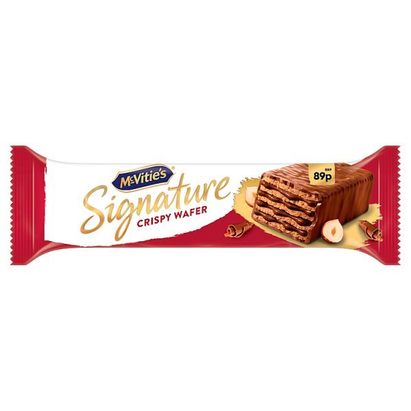 McVitie's Signature Crispy Wafer 45g (18 x 45g) - Honesty Sales