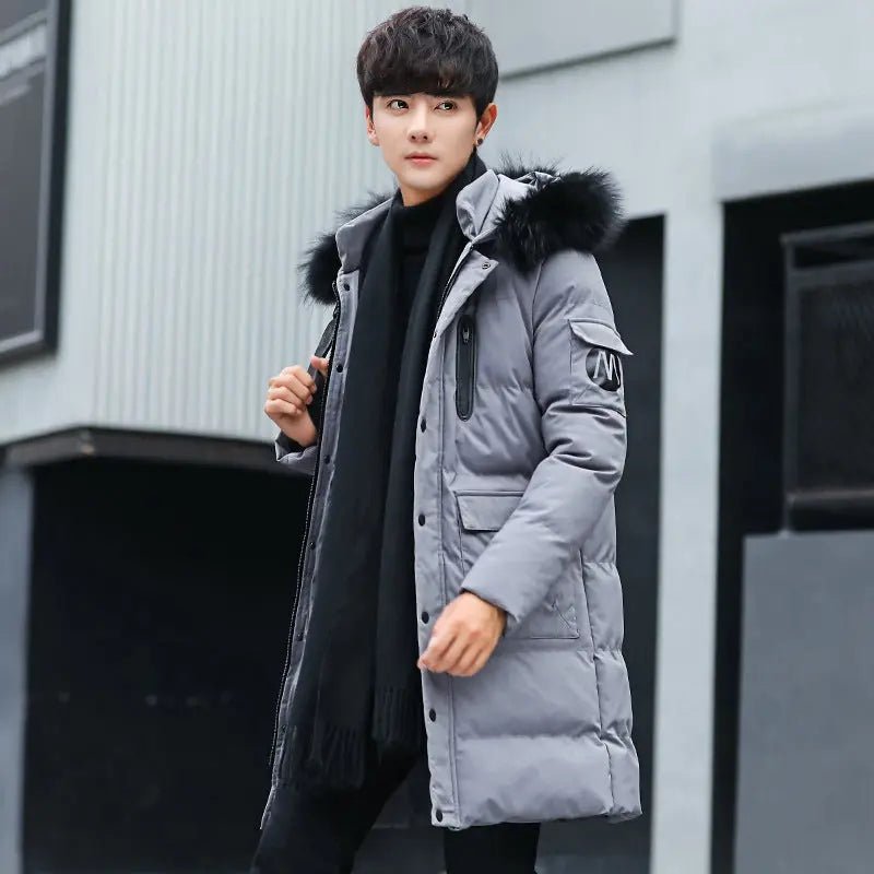 Men Coat Thickened Cotton Padded Jacket - Honesty Sales