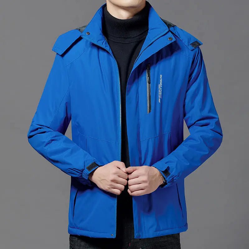 Men Coat Thickened Windproof And Warm - Honesty Sales