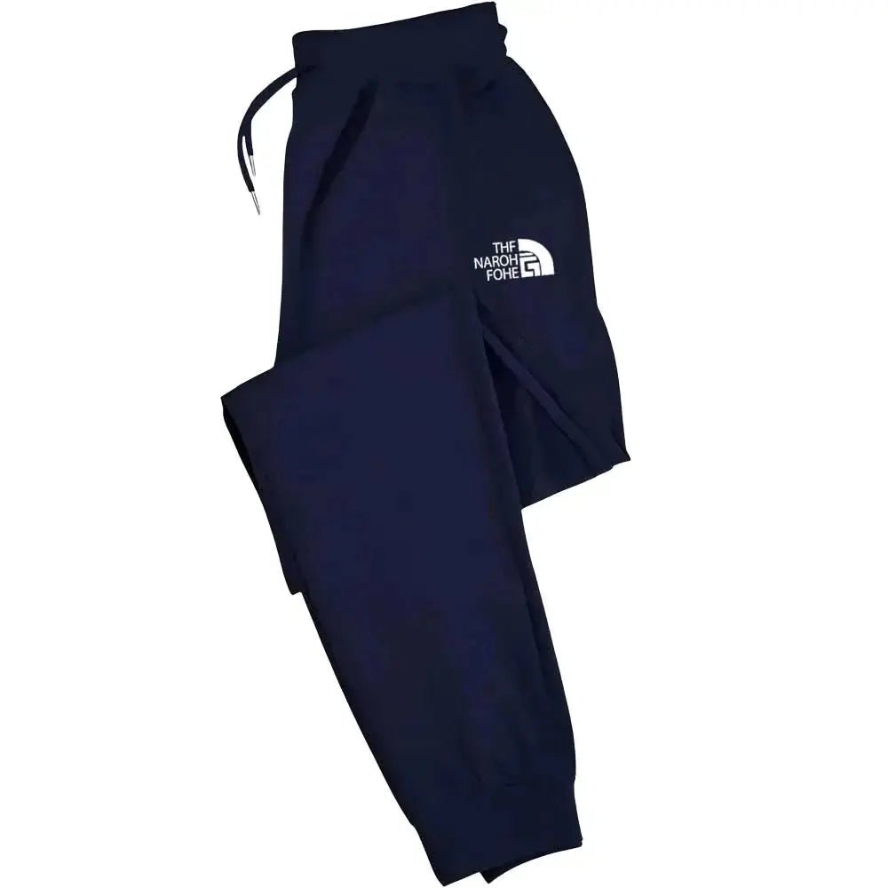 Men’s Casual Jogger Pants – Elastic Drawstring Waist, Cuffed Ankles - Honesty Sales