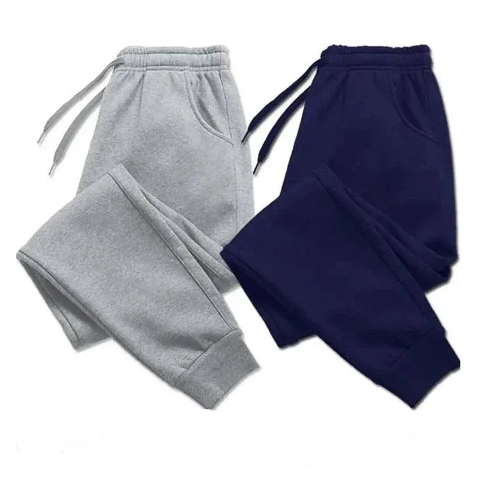 Men’s Fleece Jogger Pants – Casual Sports Sweatpants for Autumn & Winter - Honesty Sales