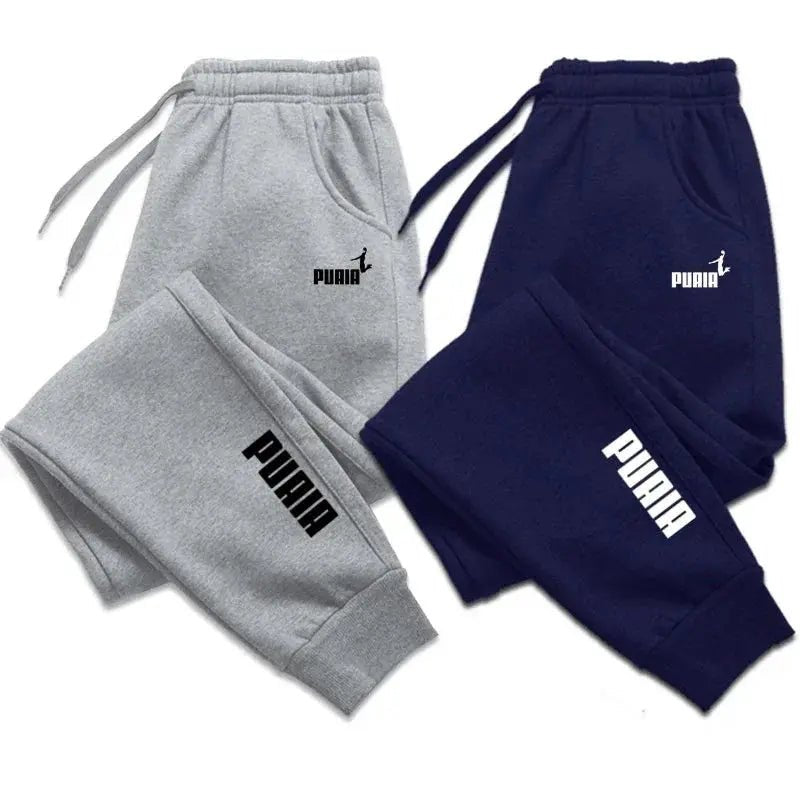 Men's Harajuku Style Joggers – Solid Color Fitness & Casual Sweatpants - Honesty Sales