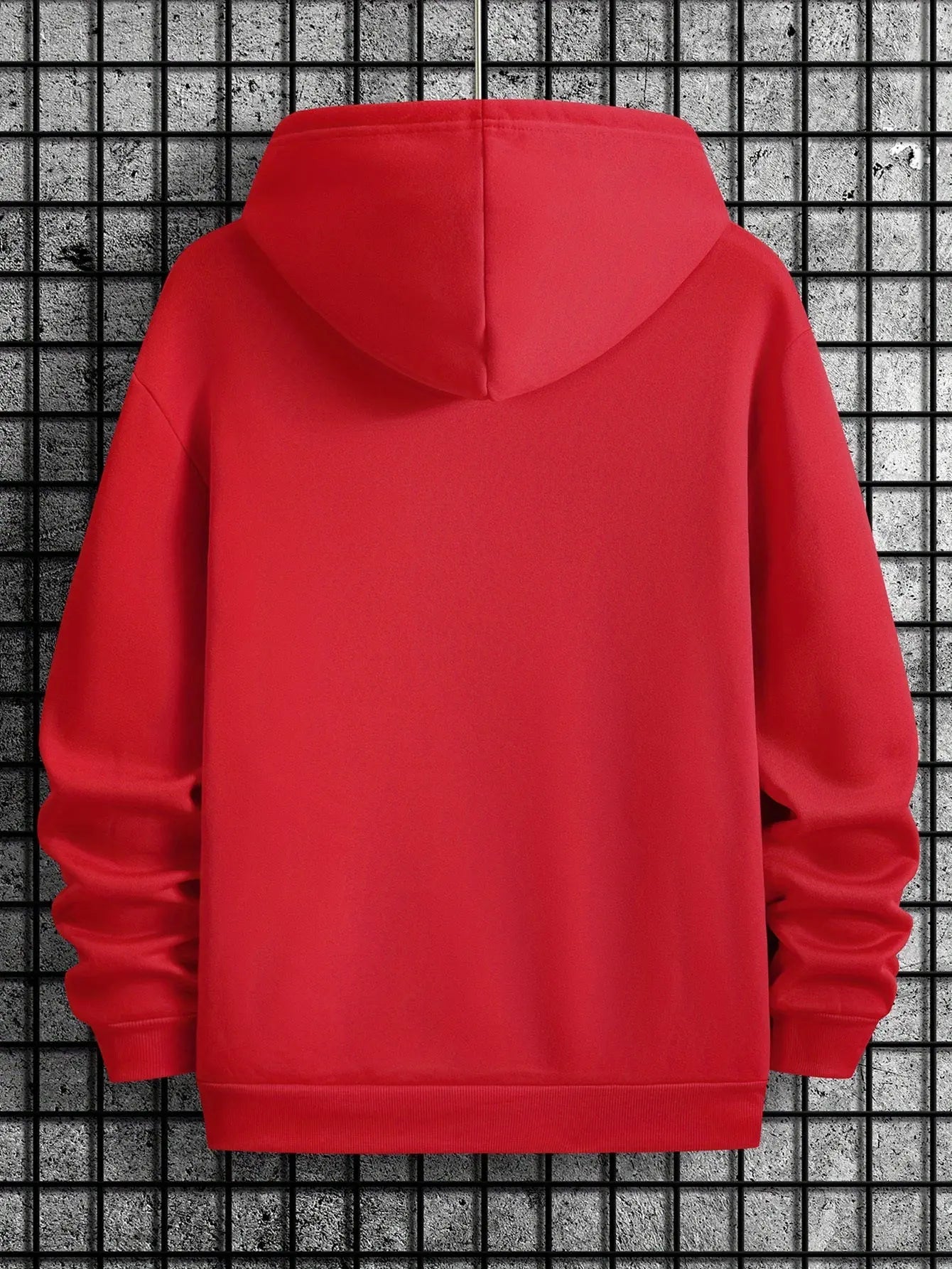 Men’s Letter Print Hoodie – New York Since 1986, Casual Long - Sleeve Sweatshirt - Honesty Sales