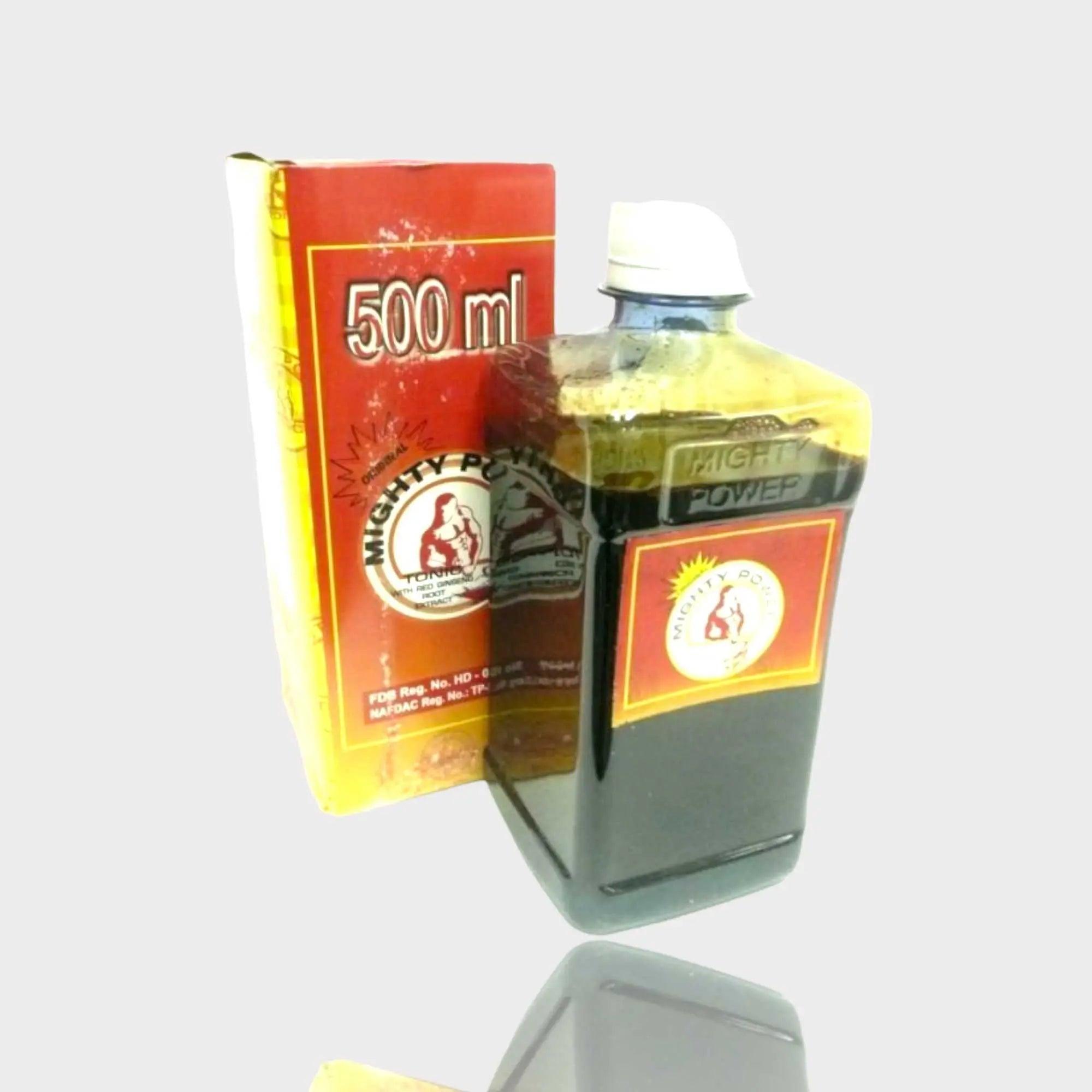 Mighty Power Tonic with Red Ginseng Root Extract 500ml - Honesty Sales