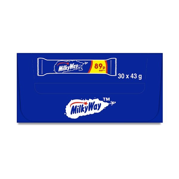 Milky Way Milk Chocolate Bar 43g (30 x 43g) - Honesty Sales