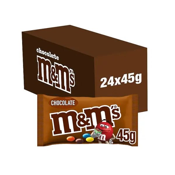 M&M's Milk Chocolate Bites Bag 45g (Case of 24) - Honesty Sales