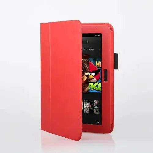 MOFRED Red Case for 6" Kindle Tablet, with screen protector & stylus, New - Honesty Sales