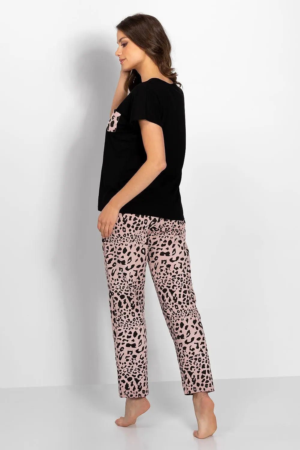 Momenti Per Me decorative blouse and pants ladies pyjamas - Honesty Sales