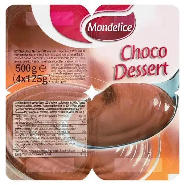 Mondelice Choco Dessert 4 x 125g (500g) - Honesty Sales