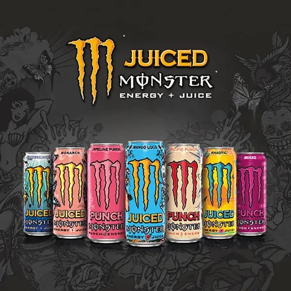 Monster Energy Drink Mango Loco 12 x 500ml (Case of 12) - Honesty Sales