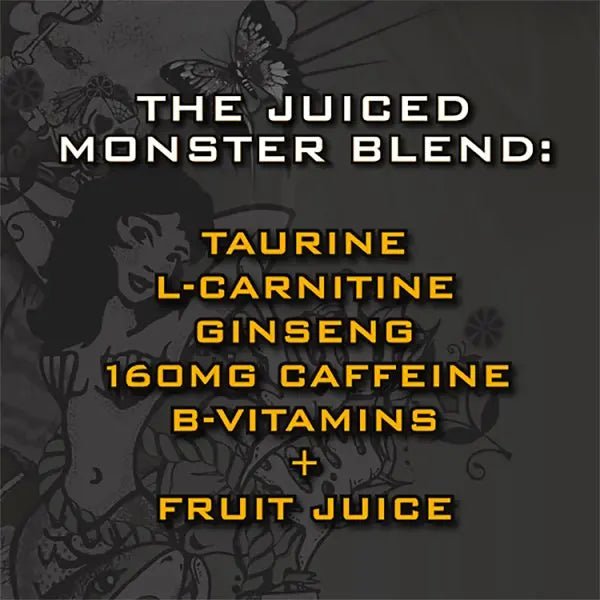 Monster Energy Drink Mango Loco 4 x 500ml (Case of 6) - Honesty Sales