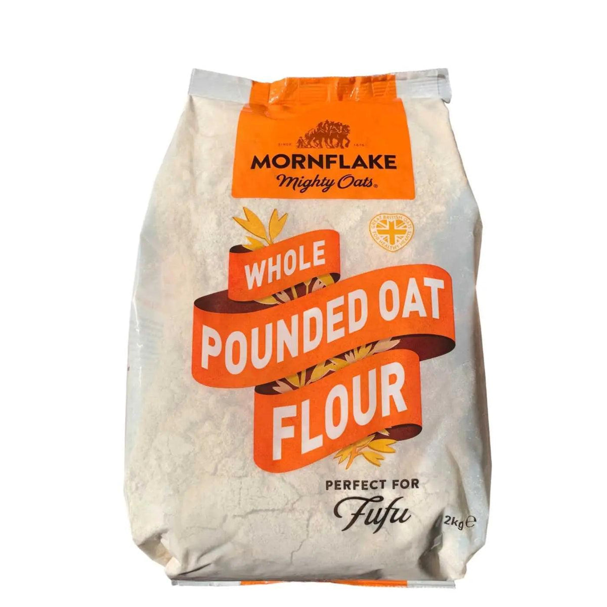 Morningflake Oat Poundo Fufu 2kg - Honesty Sales