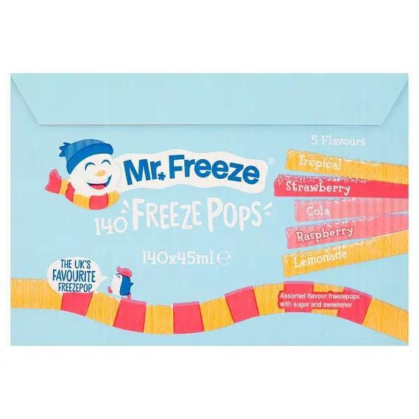 Mr. Freeze Freeze Pops 140 x 45ml (Case of 140) - Honesty Sales