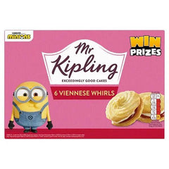 Mr Kipling 6 Viennese Whirls - Honesty Sales