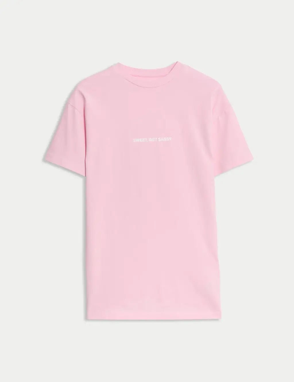 M&S Pure Cotton Sassy T-Shirt Dress (6 - 16 Yrs) - Honesty Sales