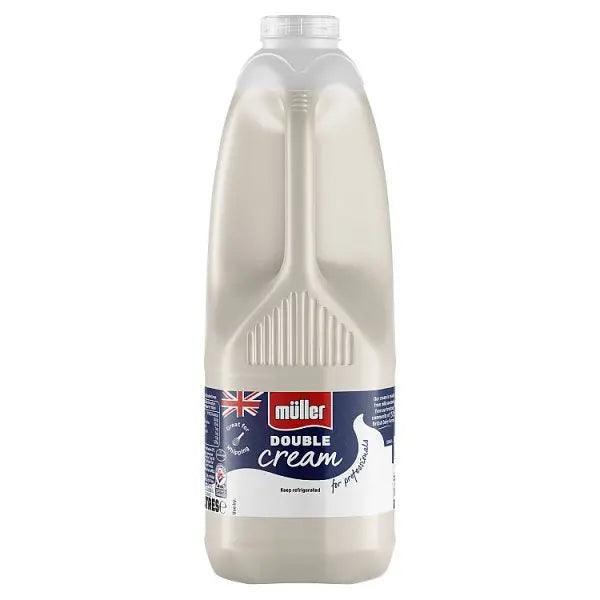 Müller Double Cream 2 Litres - Honesty Sales