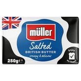 Müller Salted British Butter 250g - Honesty Sales