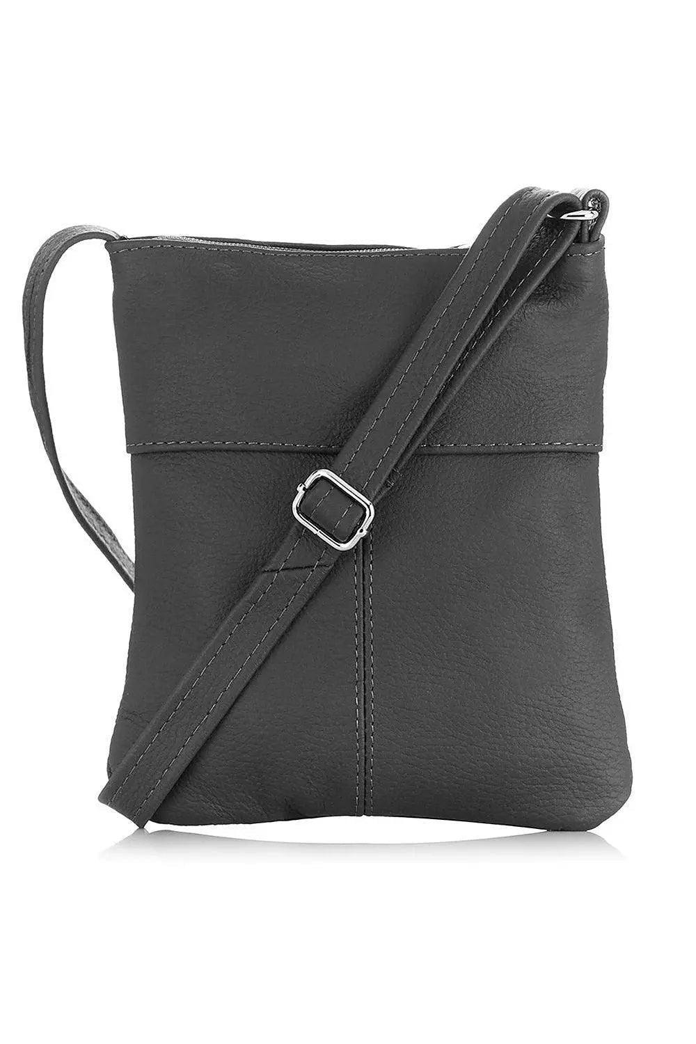 Natural leather bag model 173170 Galanter - Honesty Sales