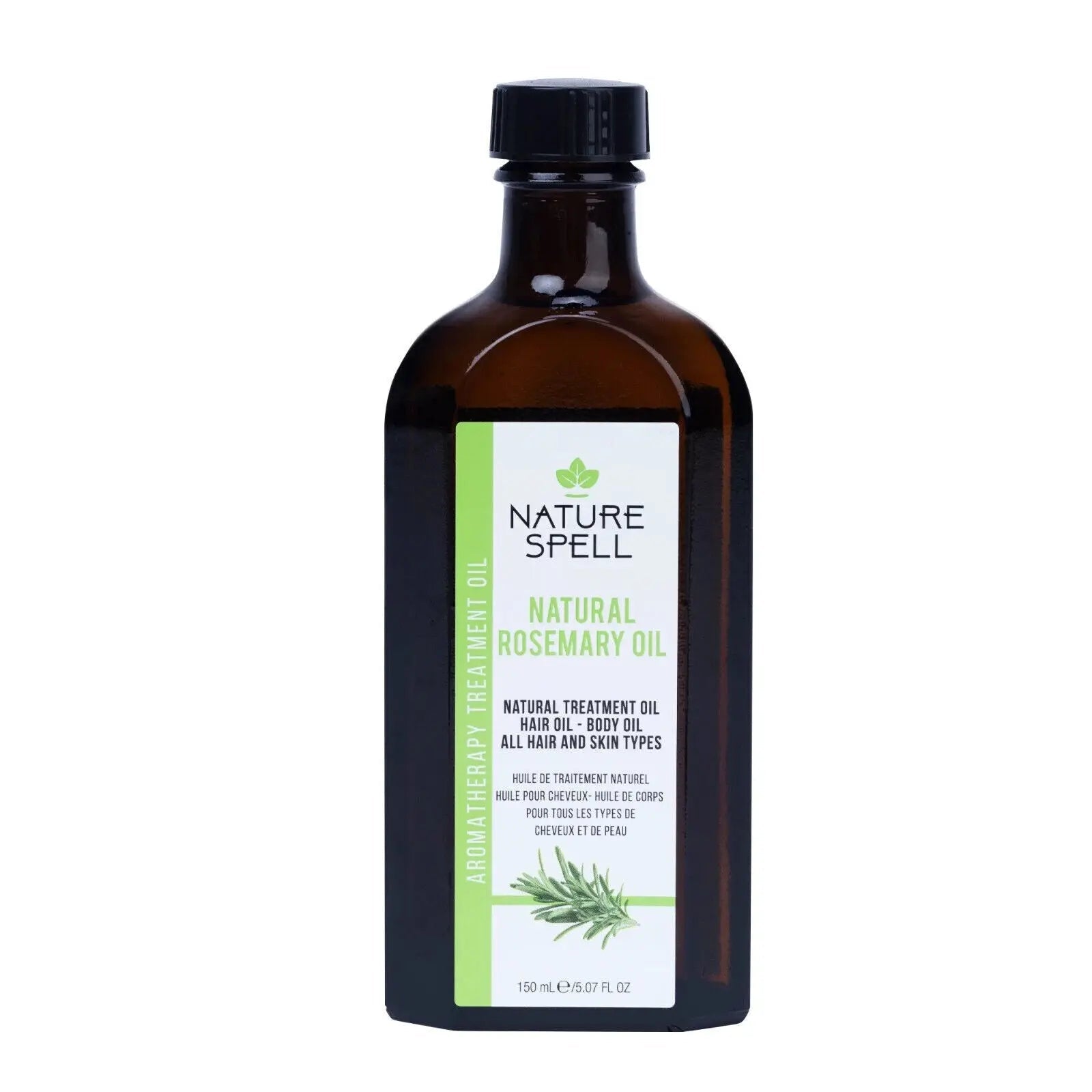 Nature Spell Rosemary Oil for Hair & Skin 150 ml – Rosemary Oil for Hair - Honesty Sales