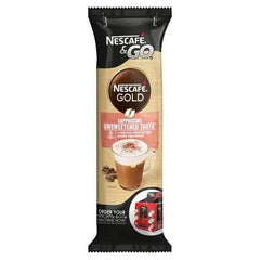 Nescafé & Go Gold Cappuccino Unsweetened Taste 8 x 17.5g - Honesty Sales