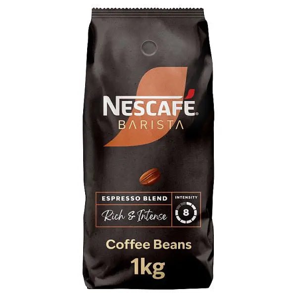 Nescafé Barista Espresso Blend Coffee Beans 1kg - Honesty Sales