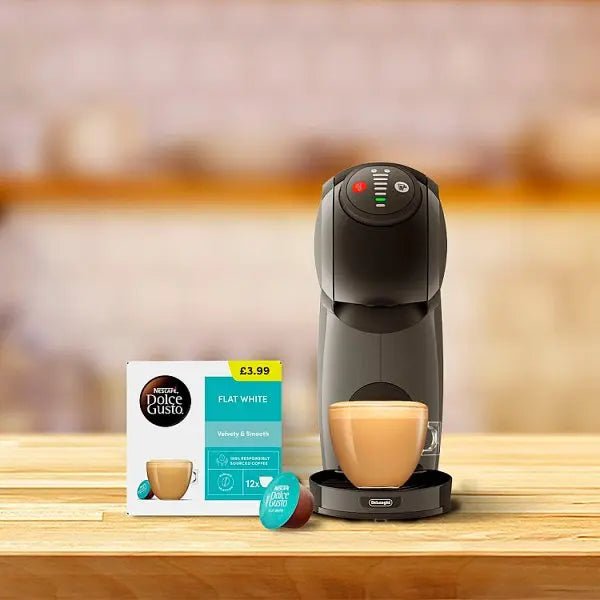 Nescafe Dolce Gusto Flat White 12 x 11.7g (140.4g) - Honesty Sales