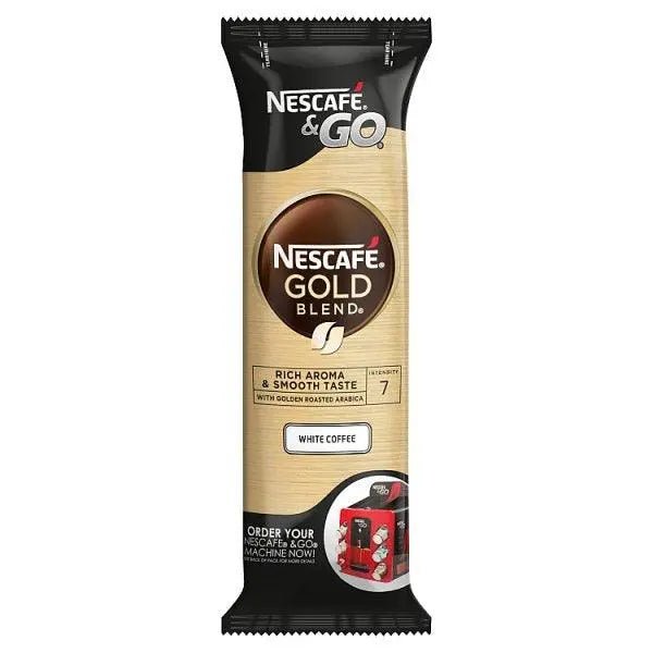 Nescafé & Go Gold Blend White Coffee 8 x 7.2g - Honesty Sales