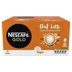 Nescafe Gold Non-Dairy Oat Latte Instant Coffee 16g x 30 Sachets - Honesty Sales