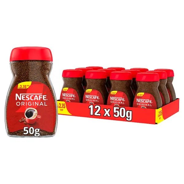 Nescafe Original 50g (Case of 12) - Honesty Sales