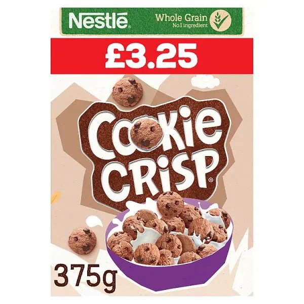 Nestlé Cookie Crisp Chocolate Cereal 375g (Case of 6) - Honesty Sales