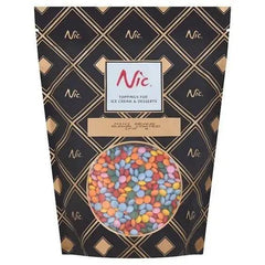 Nic Luxury Toppings Mini Beans Choc Sugar Coated - Honesty Sales