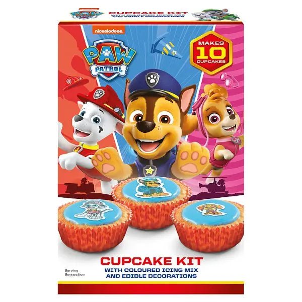 Nickelodeon Paw Patrol Cupcake Kit 183g (Case of 6) - Honesty Sales