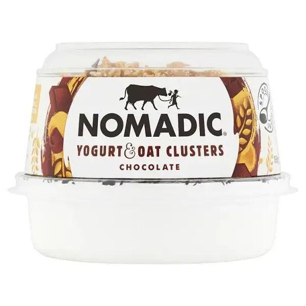 Nomadic Yogurt & Oat Clusters Chocolate 169g - Honesty Sales